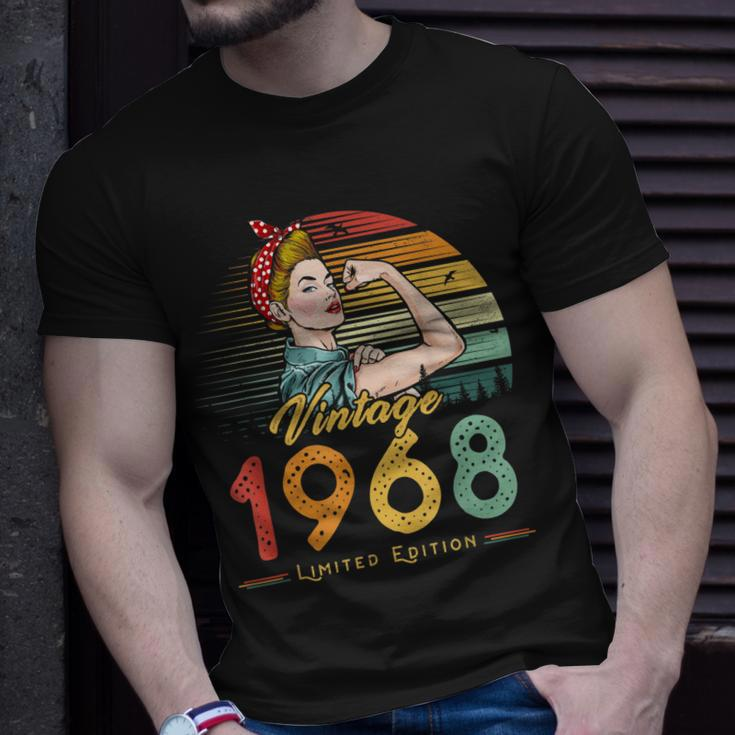 Vintage 1968 Limited Edition 1968 54Th Birthday 54 Years Old T-Shirt Gifts for Him
