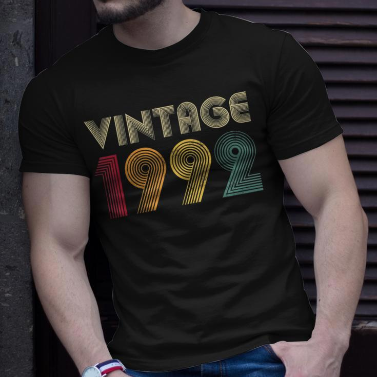 Vintage 1992 30Th Birthday Retro 30 Years Old T-Shirt Gifts for Him