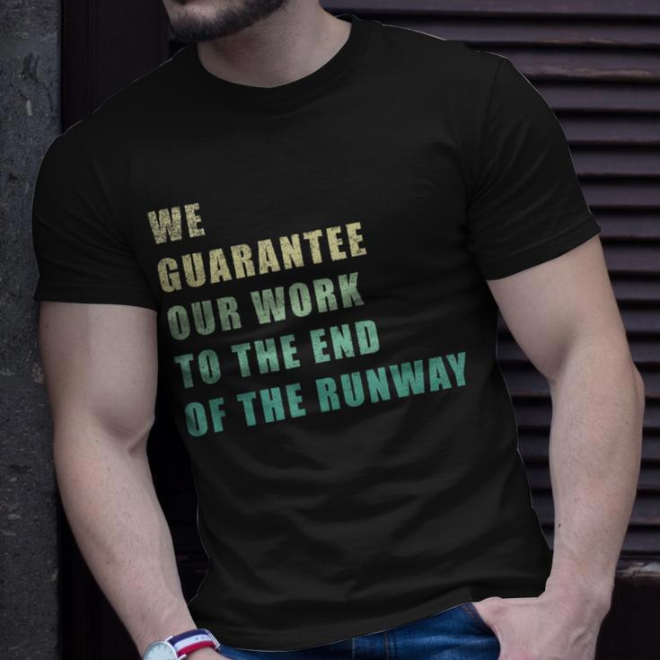 Vintage Aircraft Engineer Mechanic Distressed FunnyUnisex T-Shirt Gifts for Him