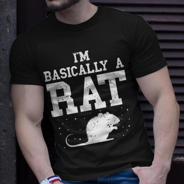 Vintage Rattenliebhaber T-Shirt, Nagerbesitzer Maus Motiv Geschenke für Ihn