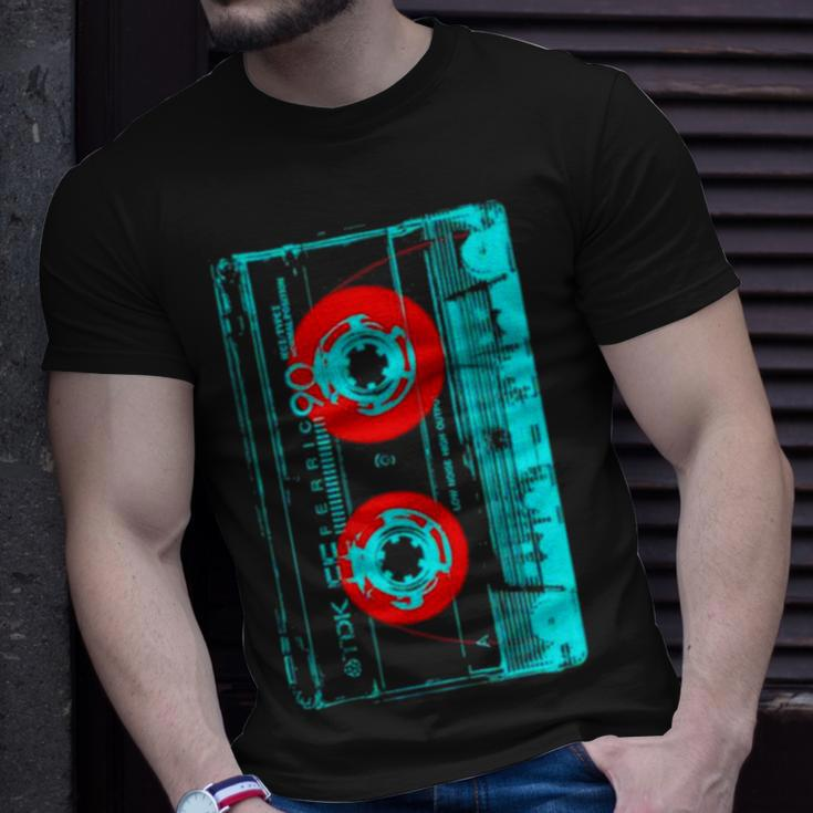 Vintage Retro Tuor Vintage Cassette Pop Art Style Unisex T-Shirt Gifts for Him