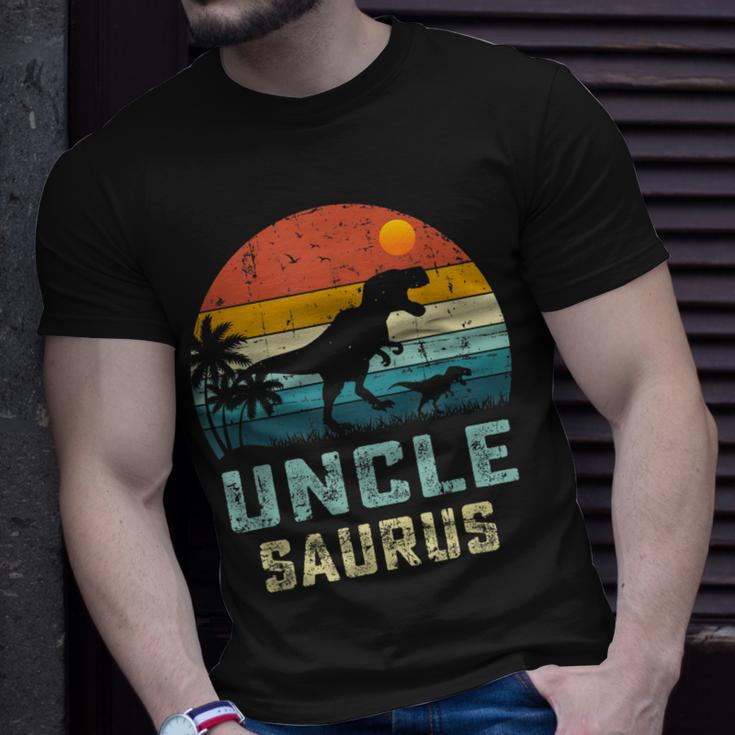 Vintage Unclesaurus Fathers DayRex Uncle Saurus Men Dad Unisex T-Shirt Gifts for Him