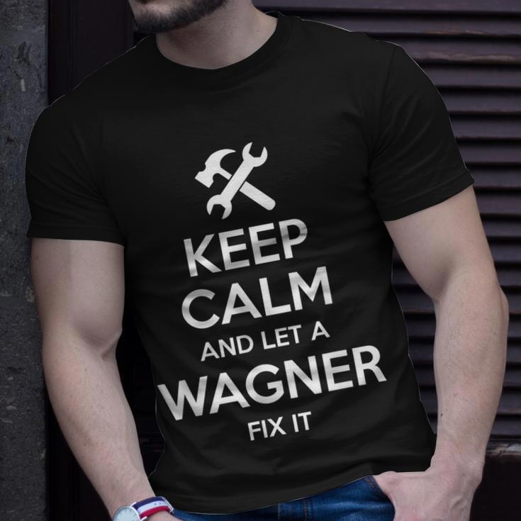Wagner Funny Surname Birthday Family Tree Reunion Gift Idea Unisex T-Shirt Gifts for Him