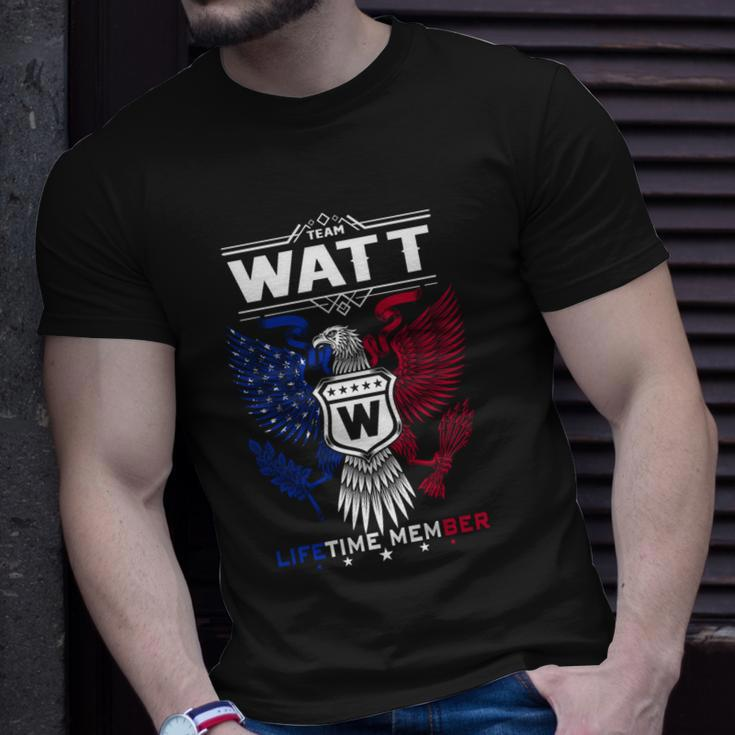 Watt Name - Watt Eagle Lifetime Member Gif Unisex T-Shirt Gifts for Him