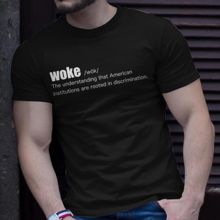 Woke Defined Live8rts Str8evil Woke Unisex T-Shirt Gifts for Him