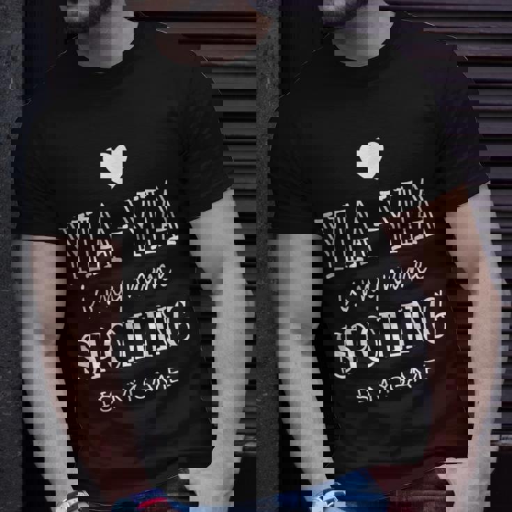 Yiayia Is My Name Yiayia Gifts For Greece Greek Grandma Unisex T-Shirt Gifts for Him