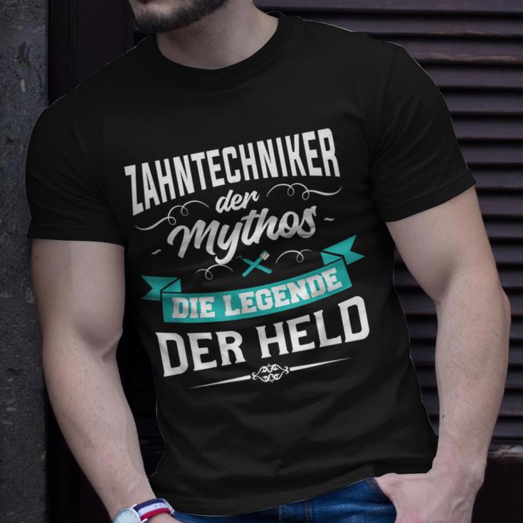 Zahntechniker Herren T-Shirt - Der Mythos, Die Legende, Für Zahnärzte Geschenke für Ihn