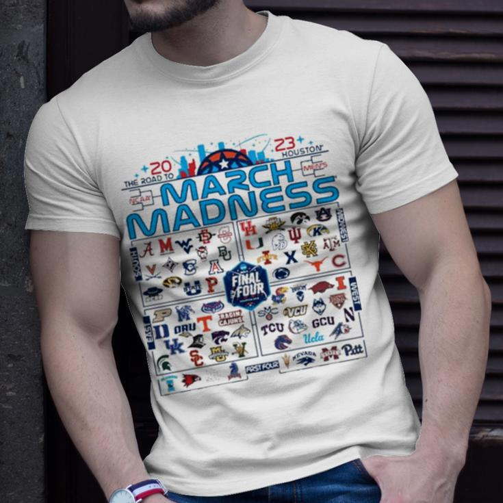 2023 Men’S Basketball March Madness Field Of 68 Group Unisex T-Shirt Gifts for Him