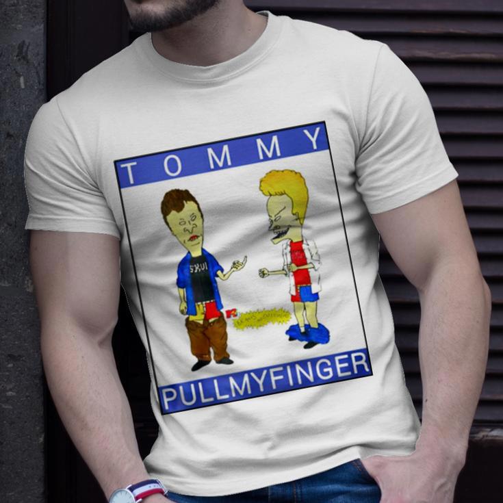 Beavis Finger Beavis And Butt Head Tommy Pullmyfinger Unisex T-Shirt | Mazezy