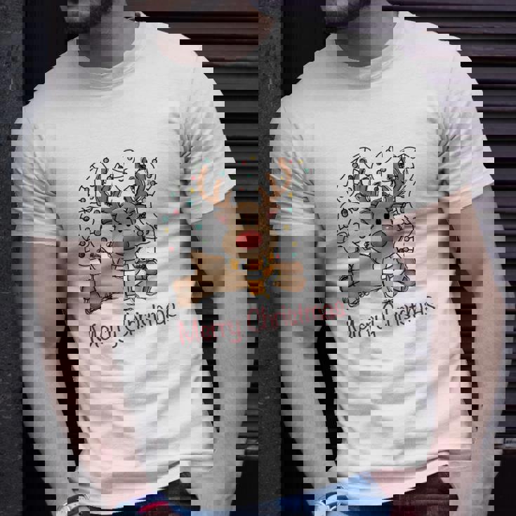 Christmas Deer Merry Christmas T-shirt Gifts for Him Christmas Deer Merry Christmas T-shirt Gifts for Him