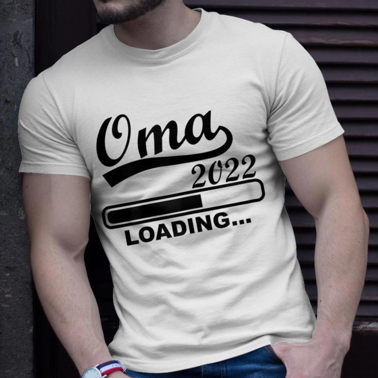 Damen Werdende Oma 2022 Ich Werde Oma 2022 Oma Loading T-Shirt Geschenke für Ihn