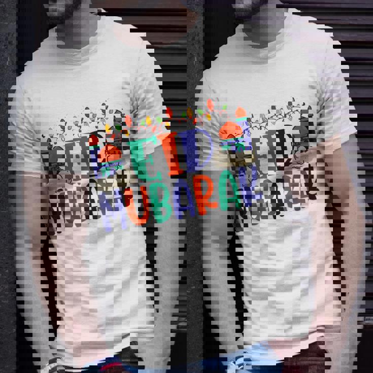 Eid Al Fitr Eid Mobarak For Kids Youth Toddler Unisex T-Shirt Gifts for Him