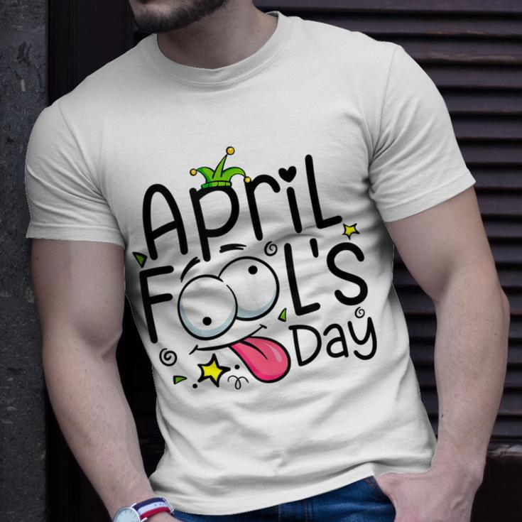 Funny April Fools Day 1St April Jokes Happy April Fools Day Unisex T-Shirt Gifts for Him
