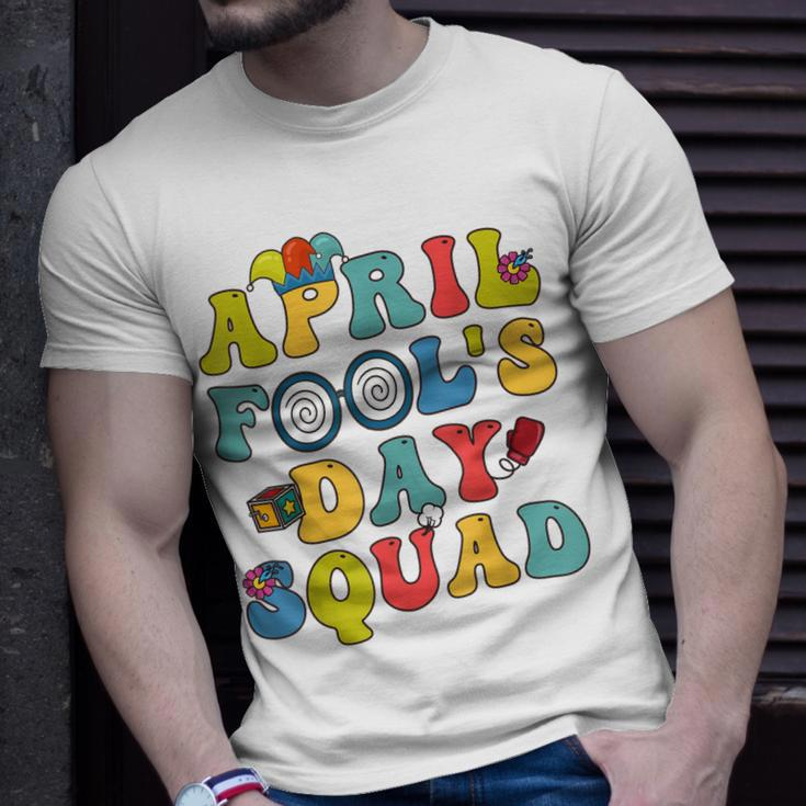 Funny April Fools Day Squad Pranks Quote April Fools Day Unisex T-Shirt Gifts for Him