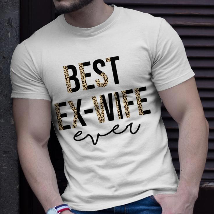 Funny Divorced Best Ex Wife Ever Divorce Party Ex Gift For Womens Unisex T-Shirt Gifts for Him