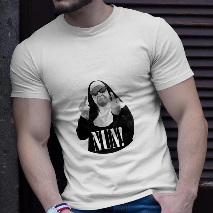 Funny FCks I Give Nun Unisex T-Shirt Gifts for Him
