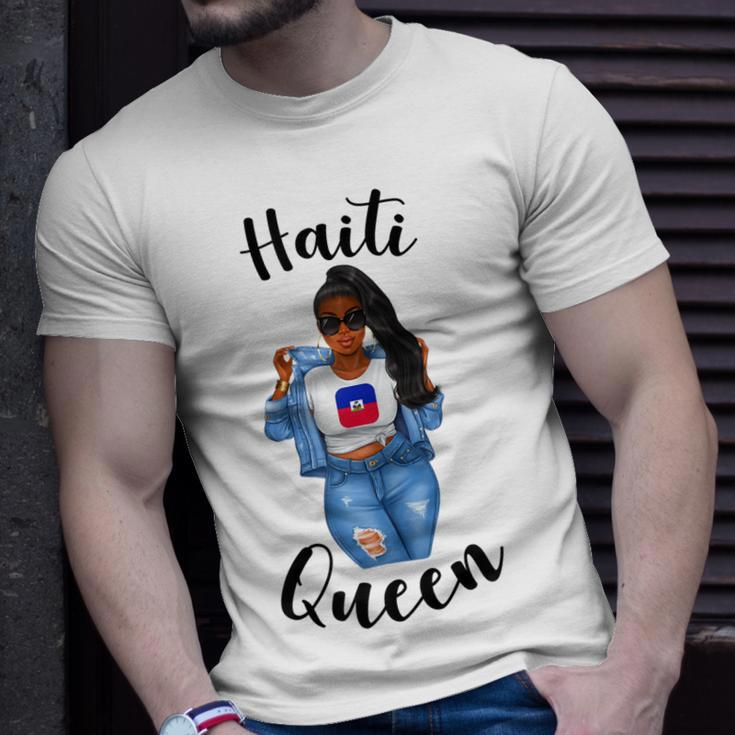 Haiti Queen Caribbean Pride Proud Women Womans Haitian Girl Gift For Womens Unisex T-Shirt Gifts for Him
