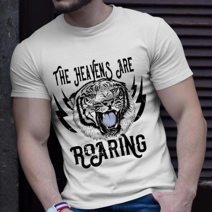 The Heavens Are Roaring Lion Christian Inspired Jesus T-Shirt Gifts for Him