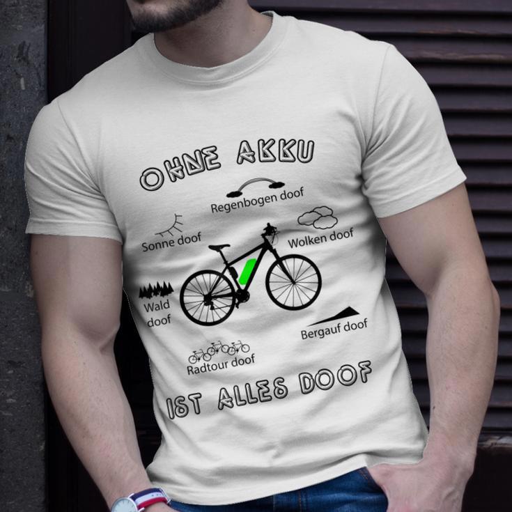 Herren E-Bike Mtb Spruch Für Emtb Radfahrer Mountainbiker T-Shirt Geschenke für Ihn