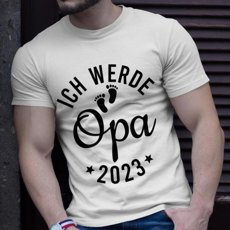 Ich werde Opa 2023 Herren T-Shirt, Humorvoll für werdende Großväter Geschenke für Ihn
