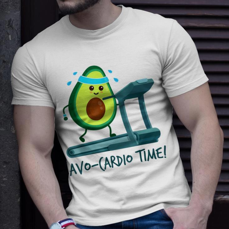Its Avo-Cardio Time Avocardio Fitness Ernährung Avocado T-Shirt Geschenke für Ihn
