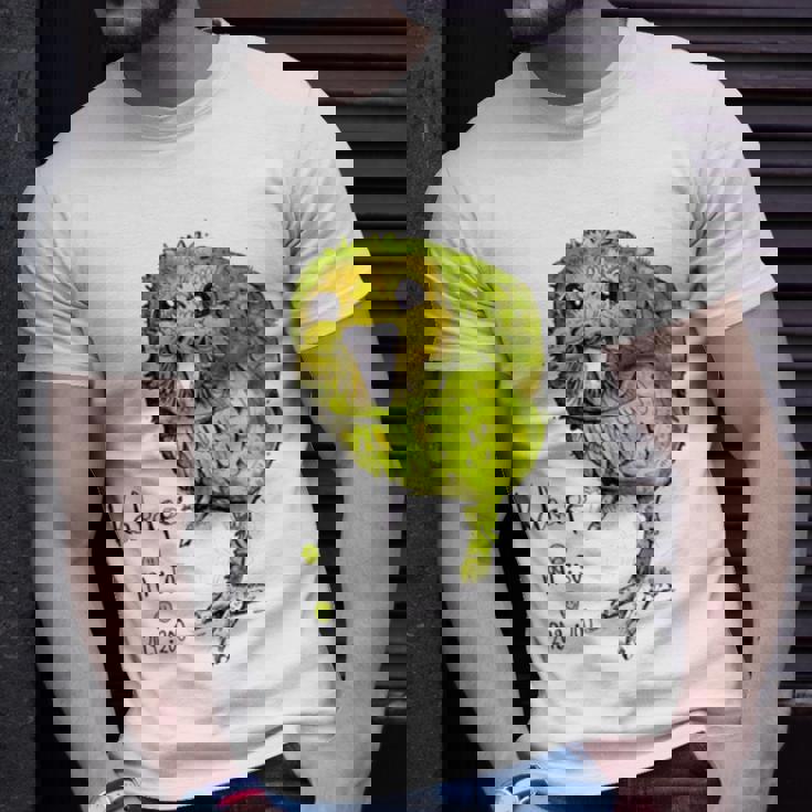 Kakapo By Derholle Unisex T-Shirt Gifts for Him