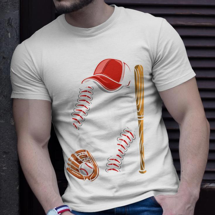Kids 8Th Birthday Gift 8 Years Old Baseball Eighth Boys Kids Unisex T-Shirt Gifts for Him