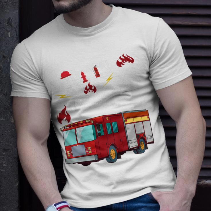 Kinder Feuerwehr T-Shirt Tatütata Ich Bin 4 Jahre Alt, 4. Geburtstag Geschenke für Ihn