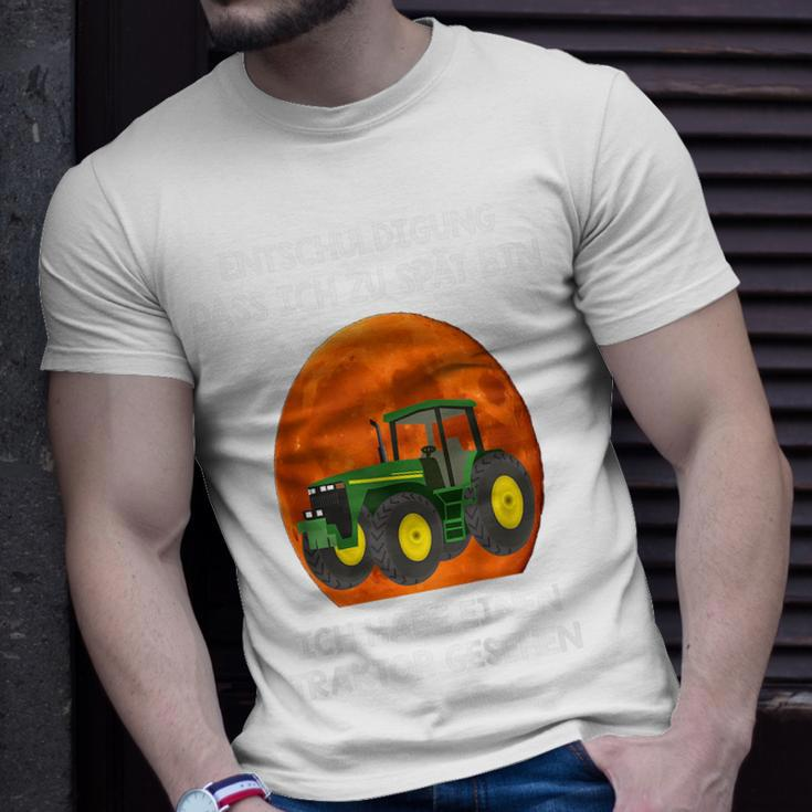 Kinder-Shirt Entschuldigung, Zu Spät Wegen Traktor, Lustiges Traktor-Motiv Tee Geschenke für Ihn