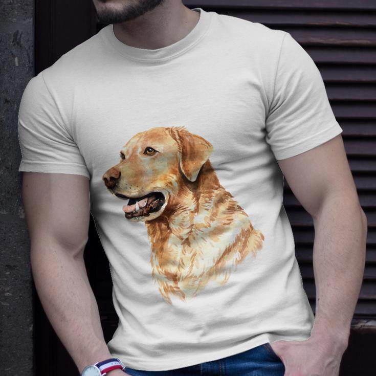 Labrador Retriever Dog V3 Unisex T-Shirt Gifts for Him