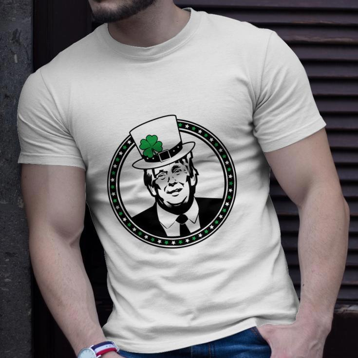Make St Patricks Day Great Again Donald Trump Unisex T-Shirt Gifts for Him