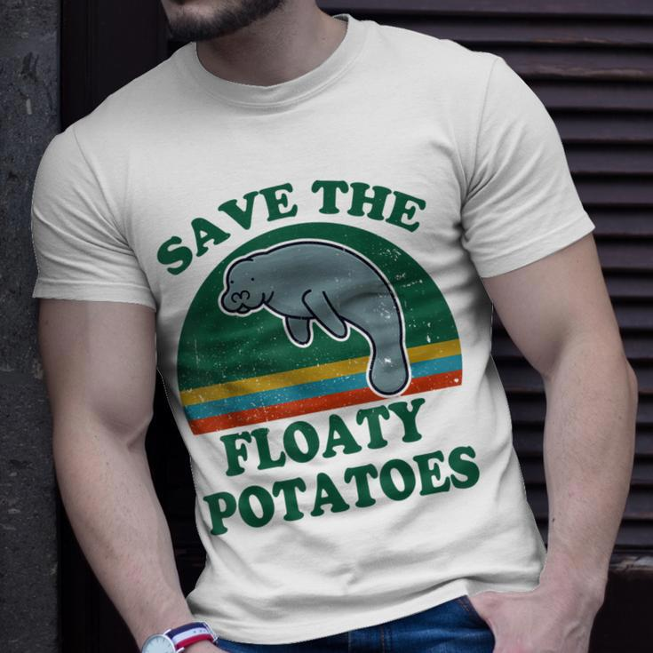 Mana- Save The Floaty Potatoes Chubby Mermaid T-Shirt Gifts for Him