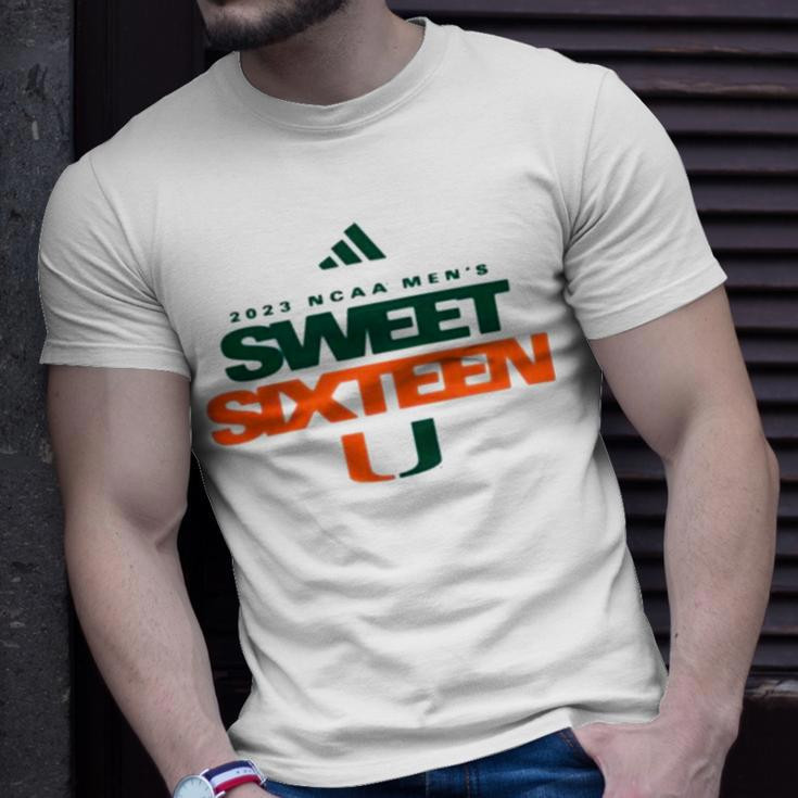 Miami Men’S Basketball 2023 Sweet 16Unisex T-Shirt Gifts for Him