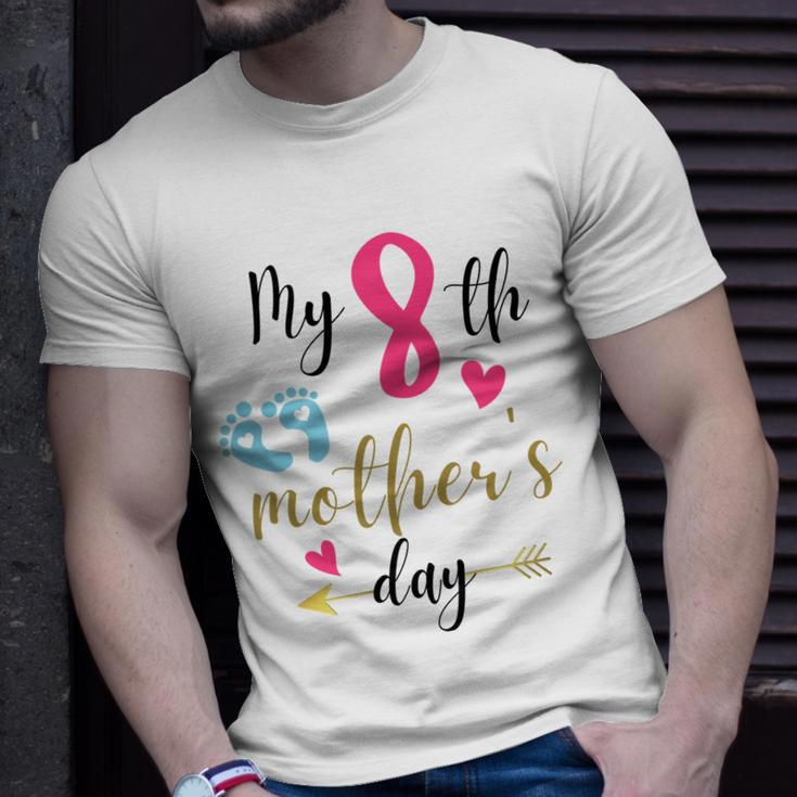 My Eighth Mothers Day Unisex T-Shirt Gifts for Him