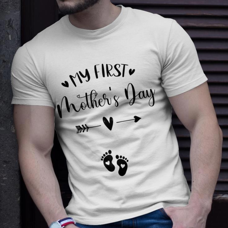 My First Mothers Day Pregnancy Announcement Gift For Womens Unisex T-Shirt Gifts for Him