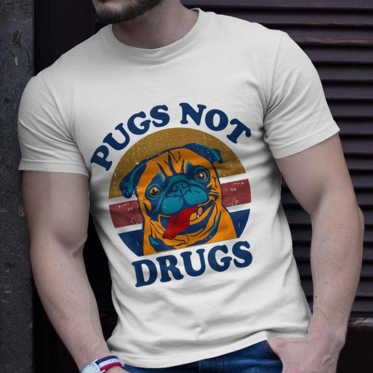 Pugs Not Drugs For Pug Lovers T-Shirt Gifts for Him