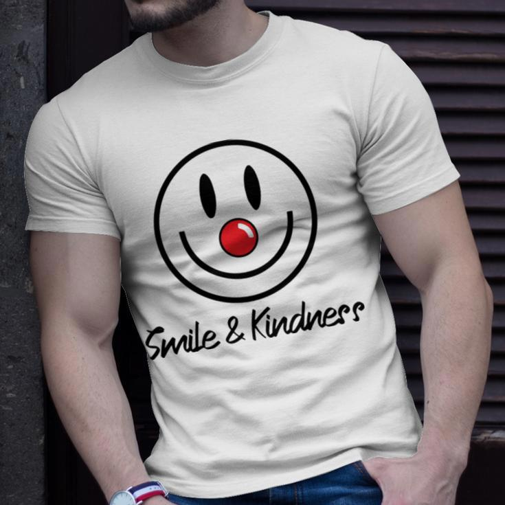 Smile And Kindness Red Nose Day Unisex T-Shirt Gifts for Him