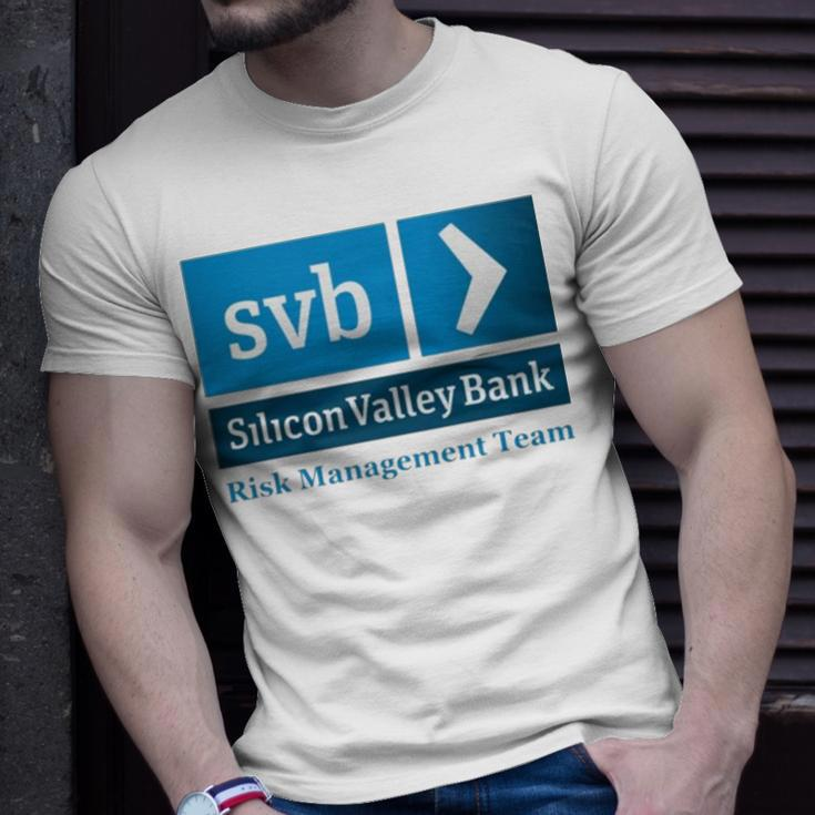 Svb Silicon Valley Bank Risk Management Team Unisex T-Shirt Gifts for Him