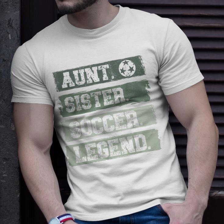 Tante Schwester Fußballlegende Used-Legende Grunge F T-Shirt Geschenke für Ihn