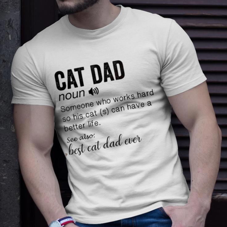 Being Cat Dad - Personalized Custom Long Sleeve T-shirt main image 1