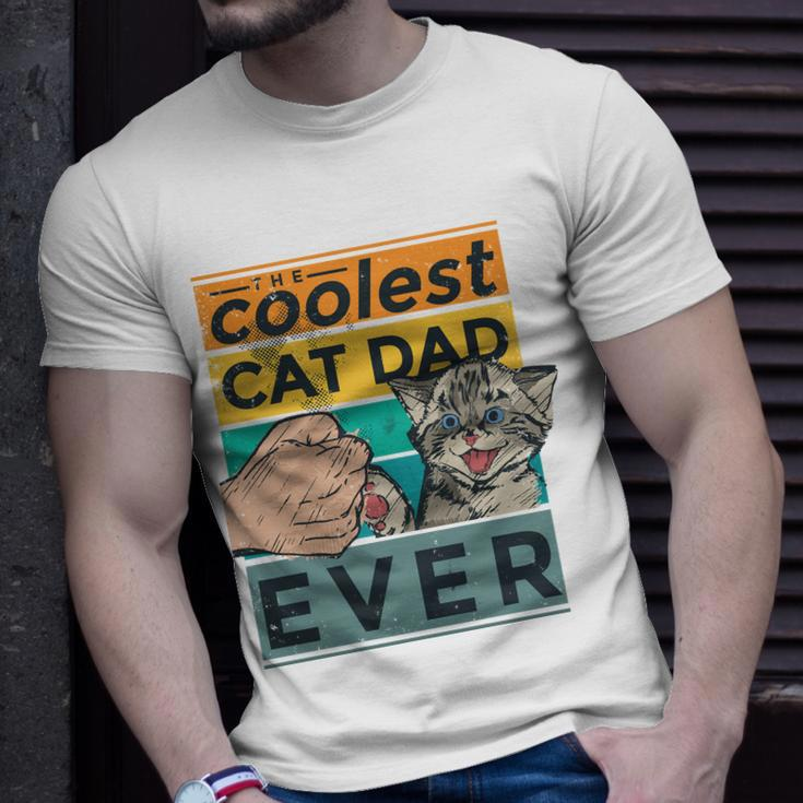 The Coolest Cat Dad Ever Unisex T-Shirt Gifts for Him