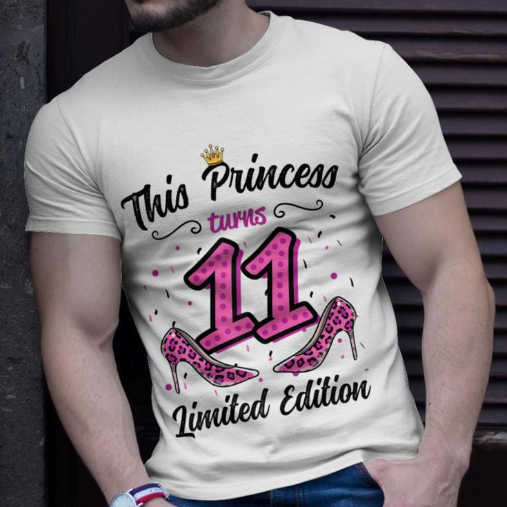 This Princess Turns 11 Girl 11Th Birthday Unisex T-Shirt Gifts for Him