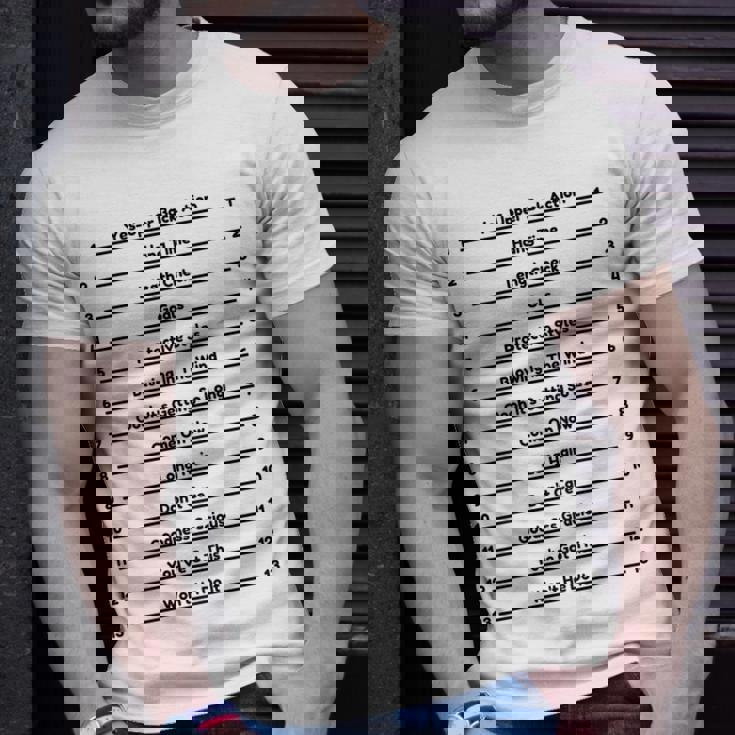 Track Your Long Natural Hair - Length Check Hair Backprint Unisex T-Shirt Gifts for Him