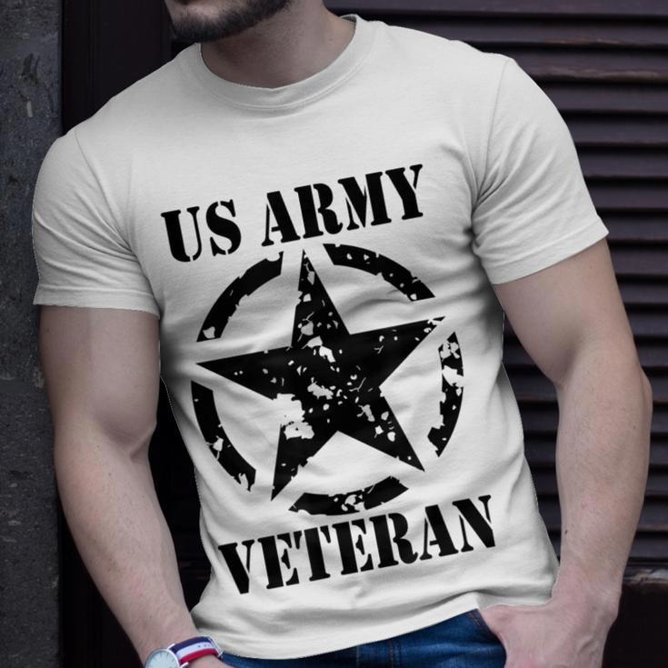 Us Army Star Green Military Distressed Forces Gear Unisex T-Shirt Gifts for Him