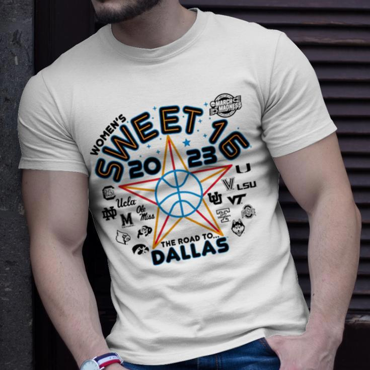 Women’S Madness Sweet 16 Basketball Tournament March Madness Dallas Unisex T-Shirt Gifts for Him