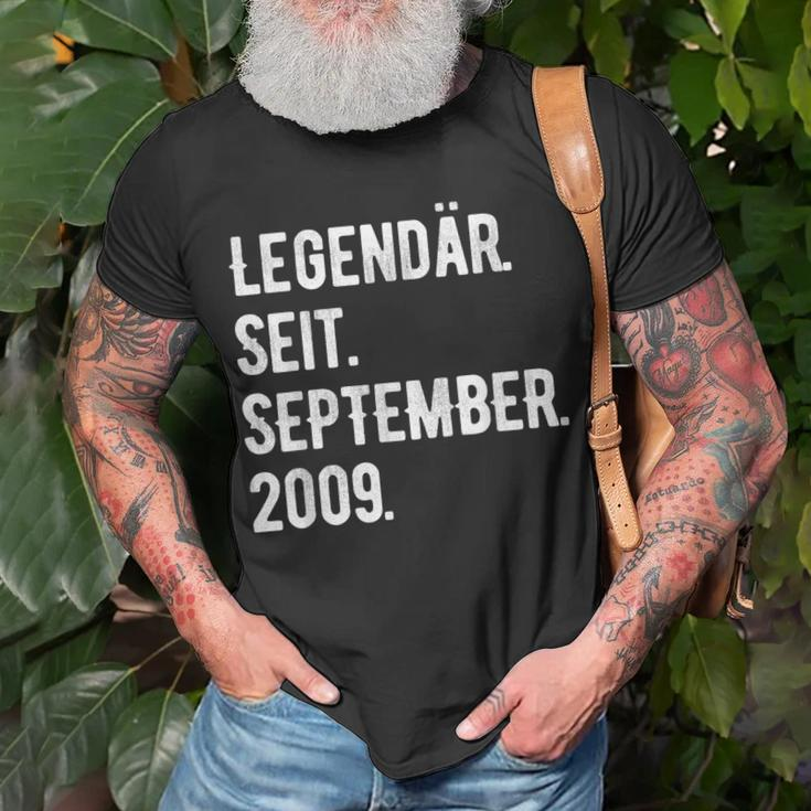 14 Geburtstag Geschenk 14 Jahre Legendär Seit September 200 T-Shirt Geschenke für alte Männer