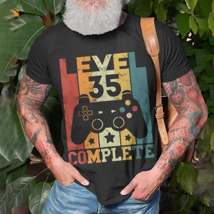 1987 Geboren 35 Geburtstag Gamer Herren Damen Jahrgang 1987 T-Shirt Geschenke für alte Männer
