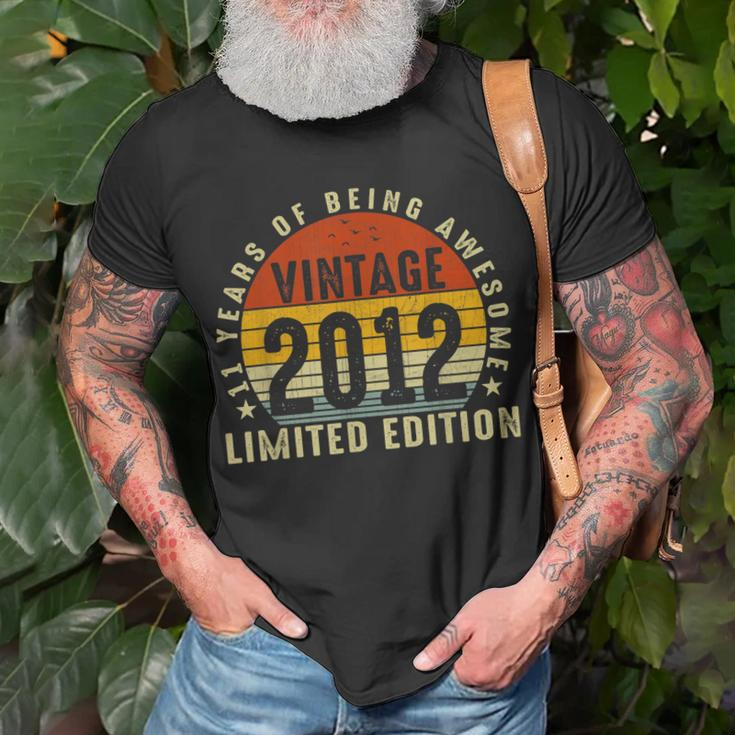 2012 Limitierte Auflage T-Shirt, 11 Jahre Unglaublich, Geburtstags Tee Geschenke für alte Männer