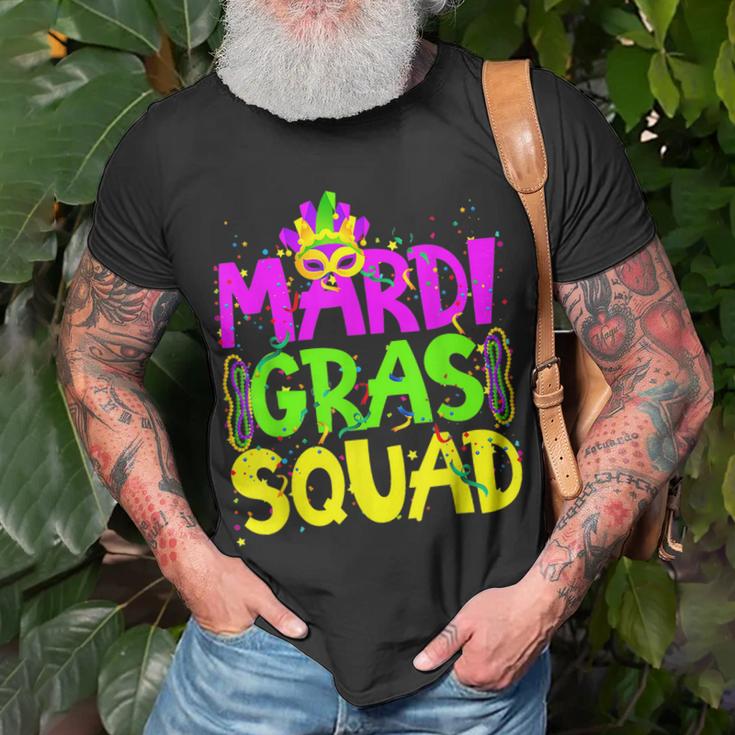 Mardi Gras Squad Party Costume Outfit - Funny Mardi Gras  Unisex T-Shirt