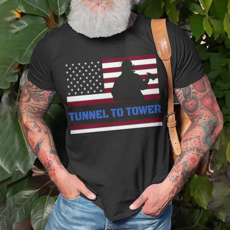 Rush Tunnel To Tower   Vintage Firefighter Gift V2 Unisex T-Shirt